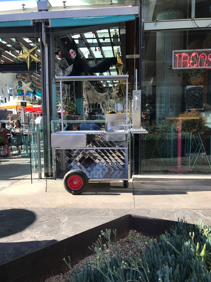 Churro push cart for restaurant