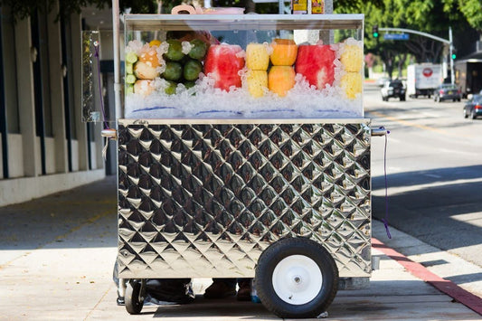 Los Angeles Fruit cart