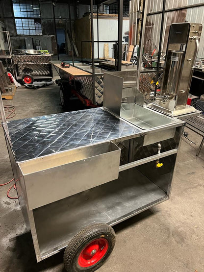 Churro push cart for restaurant