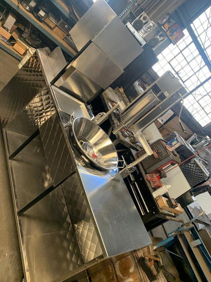 Churro cart with sink & Comal