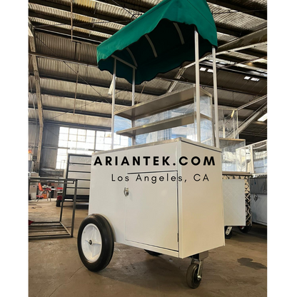 Fruit cart with green roof customizable
